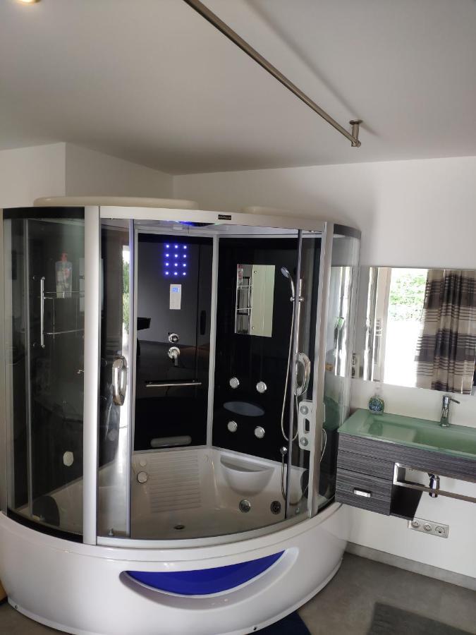 Loft Zen Spa Balneo Parking Gratuit Sauna Hammam Billard 阿让 外观 照片